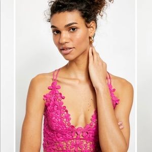 Free People Miss Dazie Berry Bralette
